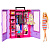 Игровой набор Кукла Барби 28 см и Шкаф с гардеробом Mattel HJL66